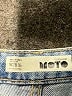 Topshop Stripes Blue Jeans Size 28 waist - photo 7
