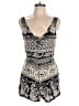 Ocean Blue Paisley Black Romper Size L - photo 1