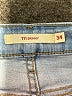 Levi's Solid Blue Jeans Size 34 waist - photo 7