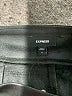 Express 100% Polyester Black Faux Leather Skirt Size 4 - photo 4