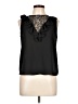 Zara Basic Black Sleeveless Blouse Size L - photo 1