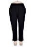 Woman Within Solid Black Casual Pants Size 18 (L) - photo 1
