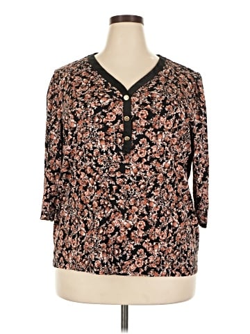 Rafaella 3/4 Sleeve Blouse (view 1)