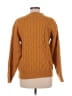 Karen Scott Solid Brown Pullover Sweater Size M - photo 2