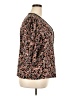 Rafaella 100% Cotton Brown 3/4 Sleeve Blouse Size 3X - photo 4