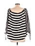 Vince Camuto Black 3/4 Sleeve Blouse Size M - photo 2