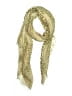 Unbranded 100% Viscose Green Ivory Scarf One size - photo 1