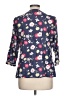 Boden Floral Blue 3/4 Sleeve Blouse Size 10 - photo 2
