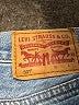 Levi's 100% Cotton Hearts Blue Jeans Size 26 waist - photo 4