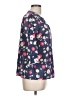 Boden Floral Blue 3/4 Sleeve Blouse Size 10 - photo 4