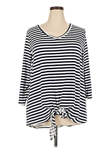 Reborn J 3/4 Sleeve Top (view 1)