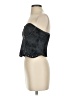 Silence and Noise 100% Polyester Black Sleeveless Top Size S - photo 5