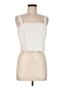 Lulus 100% Cotton Ivory Sleeveless Blouse Size M - photo 1