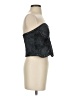 Silence and Noise 100% Polyester Black Sleeveless Top Size S - photo 4