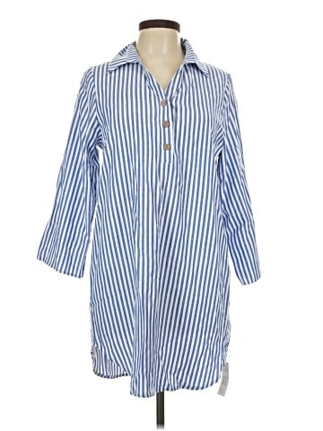 Cupshe 3/4 Sleeve Button-Down Shirt (view 1)
