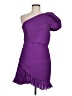 Express 100% Recycled Polyester Purple Cocktail Dress Size M - photo 1