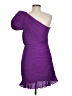 Express 100% Recycled Polyester Purple Cocktail Dress Size M - photo 2