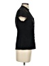 Bebe Black Short Sleeve Blouse Size XS - photo 4