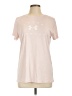 Under Armour 100% Polyester Pink Active T-Shirt Size L - photo 1