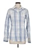 Roper 100% Cotton Blue Long Sleeve Button-Down Shirt Size M - photo 1