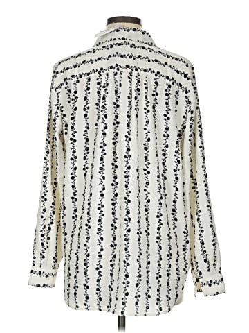 Ann Taylor Long Sleeve Blouse (view 2)