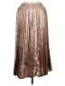 Sweet Lemon Metallic Brown Formal Skirt Size M - photo 1