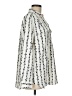 Ann Taylor 100% Polyester Ivory Long Sleeve Blouse Size M - photo 4