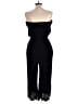 Elan Solid Black Jumpsuit Size L - photo 2