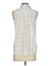 Bella Dahl Silver Sleeveless Button-Down Shirt Size S - photo 2