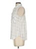 Bella Dahl Silver Sleeveless Button-Down Shirt Size S - photo 5