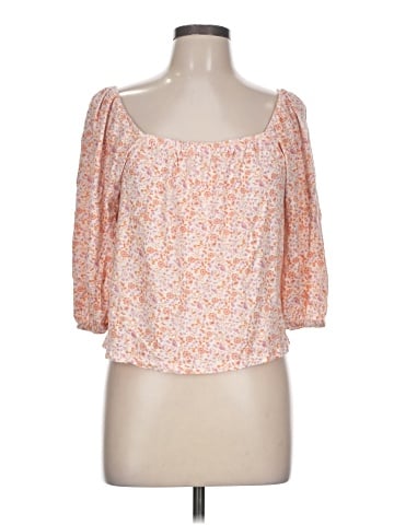Sanctuary 3/4 Sleeve Blouse (view 1)