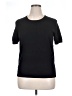 Ann Taylor Black Short Sleeve Top Size XL - photo 1