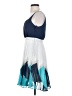 Max and Cleo 100% Polyester Graphic Blue Cocktail Dress Size 0 - photo 5