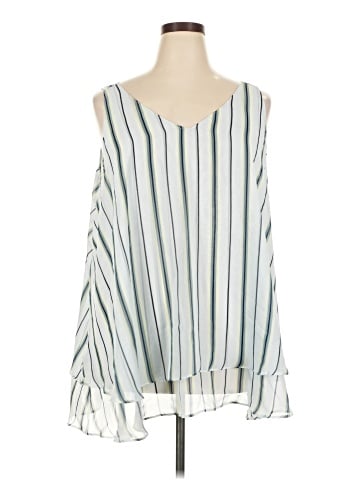 Lane Bryant Sleeveless T-Shirt (view 1)