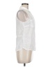 Splendid 100% Rayon White Sleeveless Button-Down Shirt Size M - photo 4