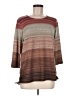 Christopher & Banks Brown 3/4 Sleeve Top Size M - photo 1