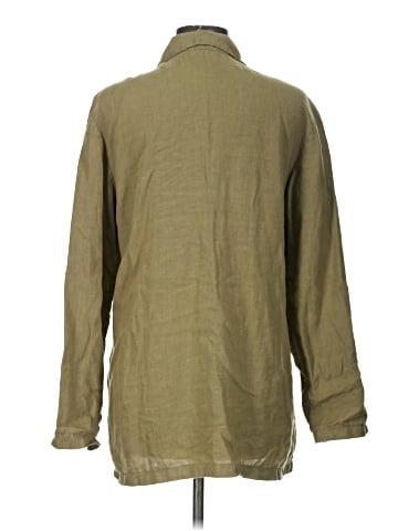 Transit Par-Such 3/4 Sleeve Button-Down Shirt (view 2)