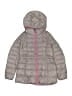 Uniqlo Solid Gray Snow Jacket Size 9 - photo 1
