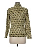 J. McLaughlin Print Yellow Long Sleeve Blouse Size M - photo 2
