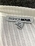 Fashion Nova Stripes White Pullover Sweater Size 2X - photo 7