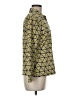 J. McLaughlin Print Yellow Long Sleeve Blouse Size M - photo 4