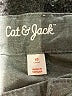 Cat & Jack 100% Polyester Solid Gray Athletic Shorts Size 10 - photo 3