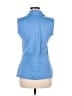 Nike Golf Blue Sleeveless Button-Down Shirt Size M - photo 2