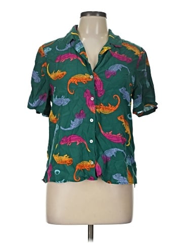 ModCloth Short Sleeve Blouse (view 1)