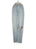 RE/DONE Hearts Blue Jeans Size 26 waist - photo 1