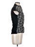 Gracia 100% Polyester Black Short Sleeve Turtleneck Size M - photo 4