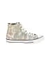 Converse Metallic Gray Sneakers Size 9 - photo 2