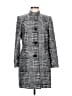 Alex Marie 100% Polyester Houndstooth Gray Coat Size 6 - photo 1