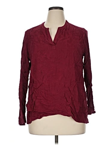 Simply Vera Vera Wang Long Sleeve Blouse (view 1)