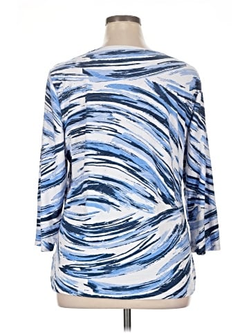 JM Collection 3/4 Sleeve T-Shirt (view 2)